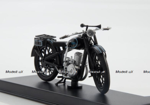 Л-300 1930, черный, Наши Мотоциклы №20, Modimio 1:43