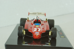 Ferrari 126 C2 Gilles Villeneuve, 2nd Place San Marino GP 1982, N5580, Hot Wheels Elite 1:43