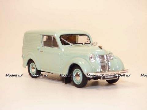 Renault Juvaquatre delivery van 1937-1960 light-green, Norev 1:43