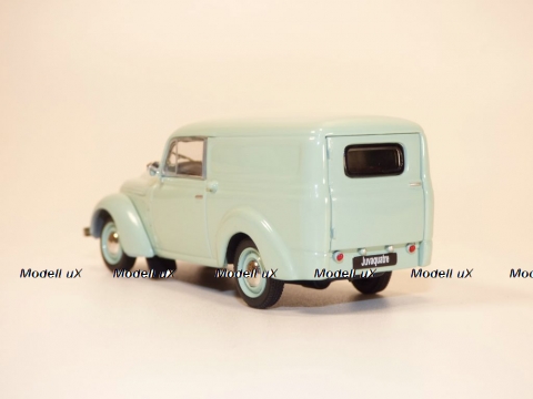 Renault Juvaquatre delivery van 1937-1960 light-green, Norev 1:43