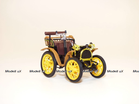 Renault Type A 1899 black/yellow, Norev 1:43