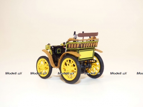 Renault Type A 1899 black/yellow, Norev 1:43