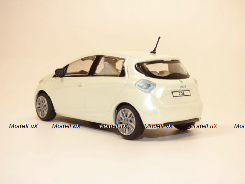 Renault Zoe 2012-2019 whitemetallic, Norev 1:43