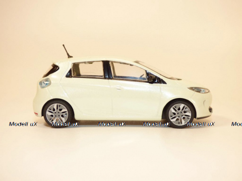 Renault Zoe 2012-2019 whitemetallic, Norev 1:43