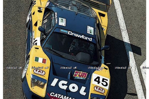Ferrari F40 LM Le Mans 1996 TEAM ENNEA IGOL #45, P18139G, BBR 1:18