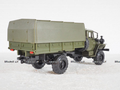 Урал-43206,  4х4, Хаки,Элекон 1:43