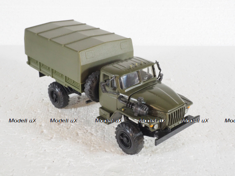 Урал-43206,  4х4, Хаки,Элекон 1:43