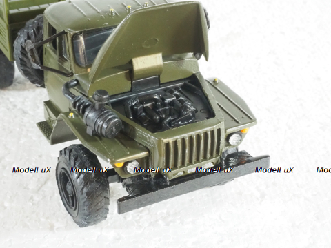 Урал-43206,  4х4, Хаки,Элекон 1:43