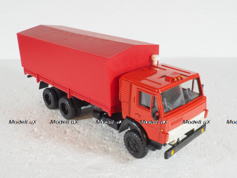 Камаз-53212, красный, Элекон 1:43