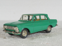 Москвич-412, А2, капот 2 зажима, Тантал/Радон 1:43