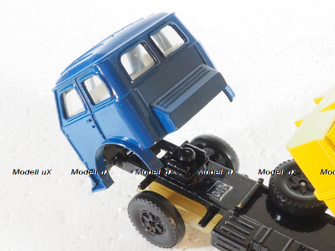 Маз-503, сине/желтый №2, Кострома 1:43 