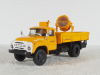 Зил-130 АПМ-90, прожектор, Аэрофлот, арт.101371, АвтоИстория 1:43