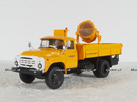 Зил-130 АПМ-90, прожектор, Аэрофлот, арт.101371, АвтоИстория 1:43