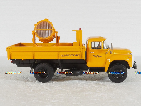 Зил-130 АПМ-90, прожектор, Аэрофлот, арт.101371, АвтоИстория 1:43