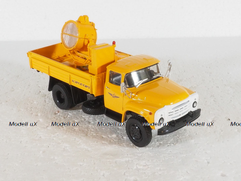 Зил-130 АПМ-90, прожектор, Аэрофлот, арт.101371, АвтоИстория 1:43