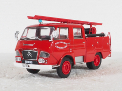 Citroen N-Series Tanker Truck 1969 Fire Engine, Altaya 1:43