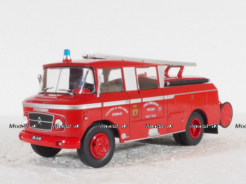 Citroen 46 CDC Tanker Truck 1968, fire engine, Altaya 1:43