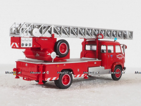 Saviem 57 Truck Scala 1977, Fire Engine, Altaya 1:43