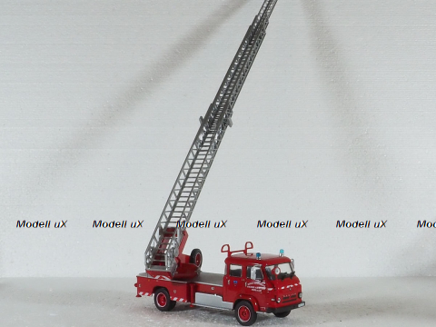 Saviem 57 Truck Scala 1977, Fire Engine, Altaya 1:43