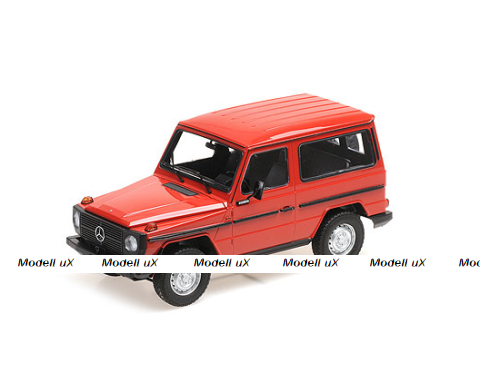 MERCEDES-BENZ G-MODEL SHORT (W460) - 1980 - RED, 155038002, Minichamps 1:18