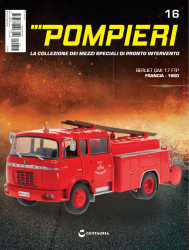 BERLIET GAK 17 FTP Francia 1960, Pompieri Italy collection #16 1:43