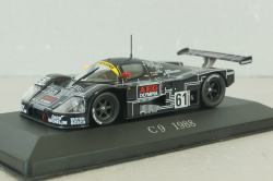Sauber Mercedes C-9 #61 24h Le Mans 1988 M.BALDI/J.MASS/J.WEAVER, black, MBOMS060, Altaya, Mercedes-Benz Offizielle Modell Sammlung #60, 1:43