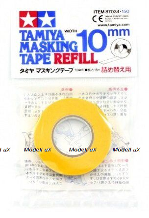 Маскировочный скотч с диспенсером, 10 мм, Tamiya