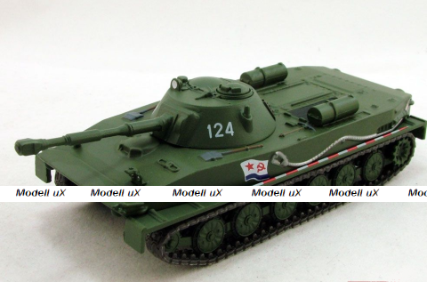 ПТ-76Б легкий плавающий танк 1951г., Танки №69, Eaglemoss 1:72