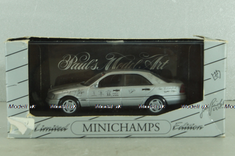 Mercedes C180 (W202) car of the World Champions, Stuttgart 1993, 430032105, Minichamps 1:43 Уценка!