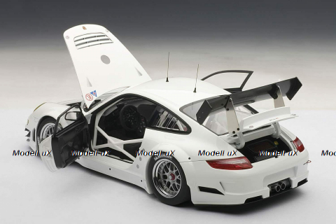 PORSCHE 911 GT3 R - PLAINBODY VERSION - WHITE, 155186900, Minichamps 1:18