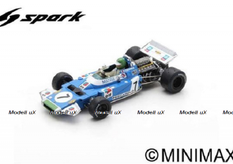 Matra MS120 #7 US GP 1970 Henri Pescarolo, S4326, Spark 1:43