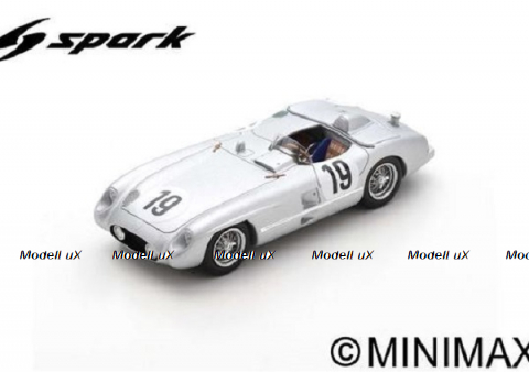 Mercedes 300 SLR #19 24H Le Mans 1955 J. M. Fangio - S. Moss, S4733, Spark 1:43