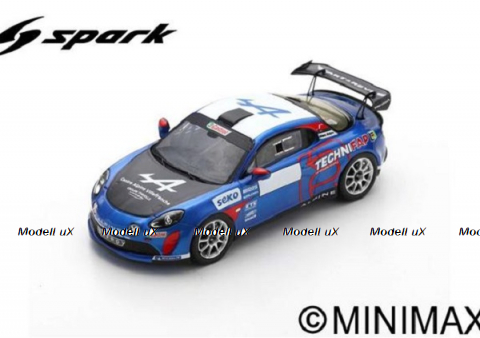 Alpine A110 Rally RGT #43 Rally Monte Carlo 2021 Winner R-GT E. Guigou - A. Coria, S6578, Spark 1:43