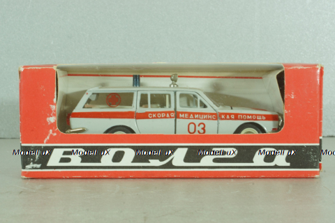 Газ-2402, скорая медицинская помощь, январь 198. г. , Тантал/Радон 1:43
