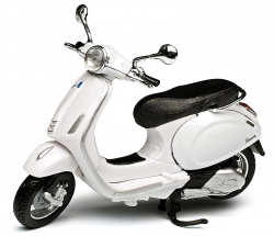 Vespa Primavera 150, white, 2014, Maisto 1:18