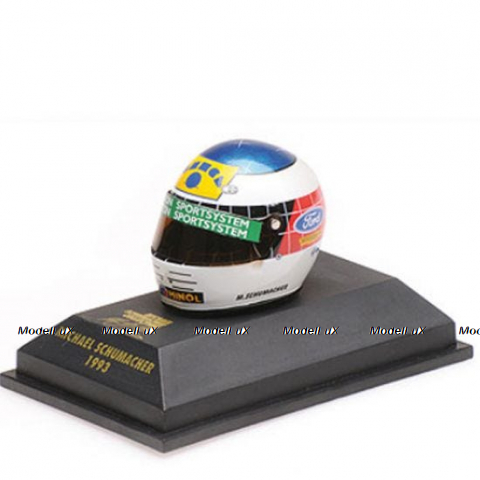 Helmet Michael Schumacher Portuguese GP 1993, 510389305, Minichamps 1:10