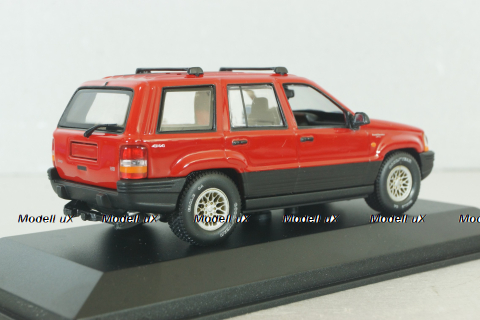 Jeep Grand Cherokee, red, 430149662, Minichamps 1:43