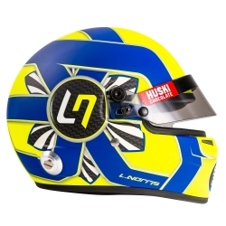 Mini Helmet Lando Norris McLaren Mercedes Formel 1 2021, Bell 1:2