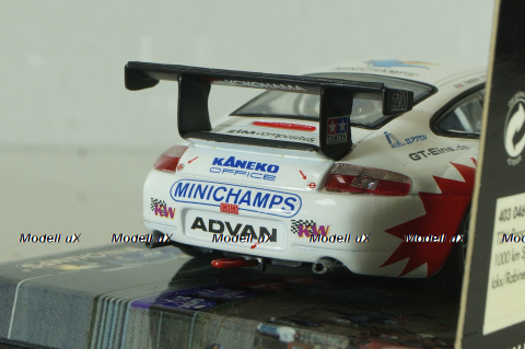 Porsche 911 GT3 RS #90 SPA 1000 km 2004 Ickx/Rabineau/Tinseau, white, 403046980, Minichamps 1:43