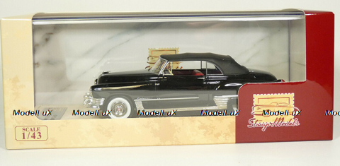 Cadillac Series 62 Convertible Close top 1949, STM49302, Stamp models 1:43