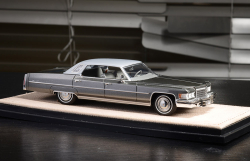 Cadillac Sedan Deville 1976, Georgian Silver Metallic, STM76502, Stamp models 1:43
