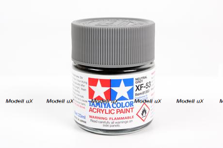 Краска матовая акриловая (Neutral grey), Tamiya XF-53