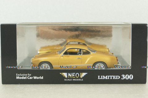 Volkswagen Karmann Chia Coupe (Typ 14) 1955, gold, 44313, NEO 1:43