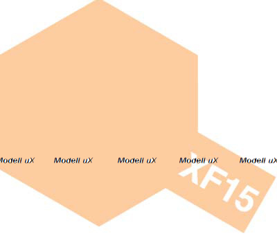 Краска матовая эмалевая (Телесная), Tamiya XF-15