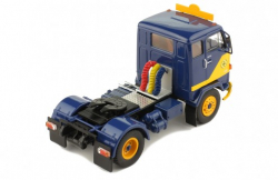 Volvo F88 Tractor Truck 2-ASSI 1971 yellow blue, TR034, IXO 1:43