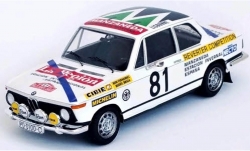 BMW 2002 ti No.81 Rallye WM Rally Monte Carlo 1977 B.Fernandez/M.Brasa, Trofeu 1:43