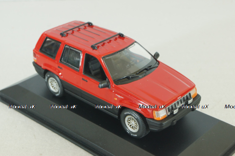 Jeep Grand Cherokee, red, 430149662, Minichamps 1:43