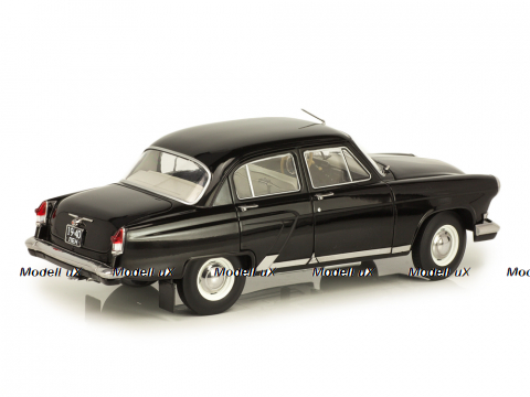 ГАЗ-21Р Волга 1966г. черный (номер 19-40 лен), VVM1807, VVM 1:18