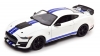 Ford Mustang Shelby GT500 white/blue, 31452, Maisto 1:18