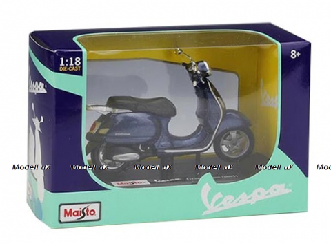 Vespa Granturismo, metallic-blue, 2003, Maisto 1:18